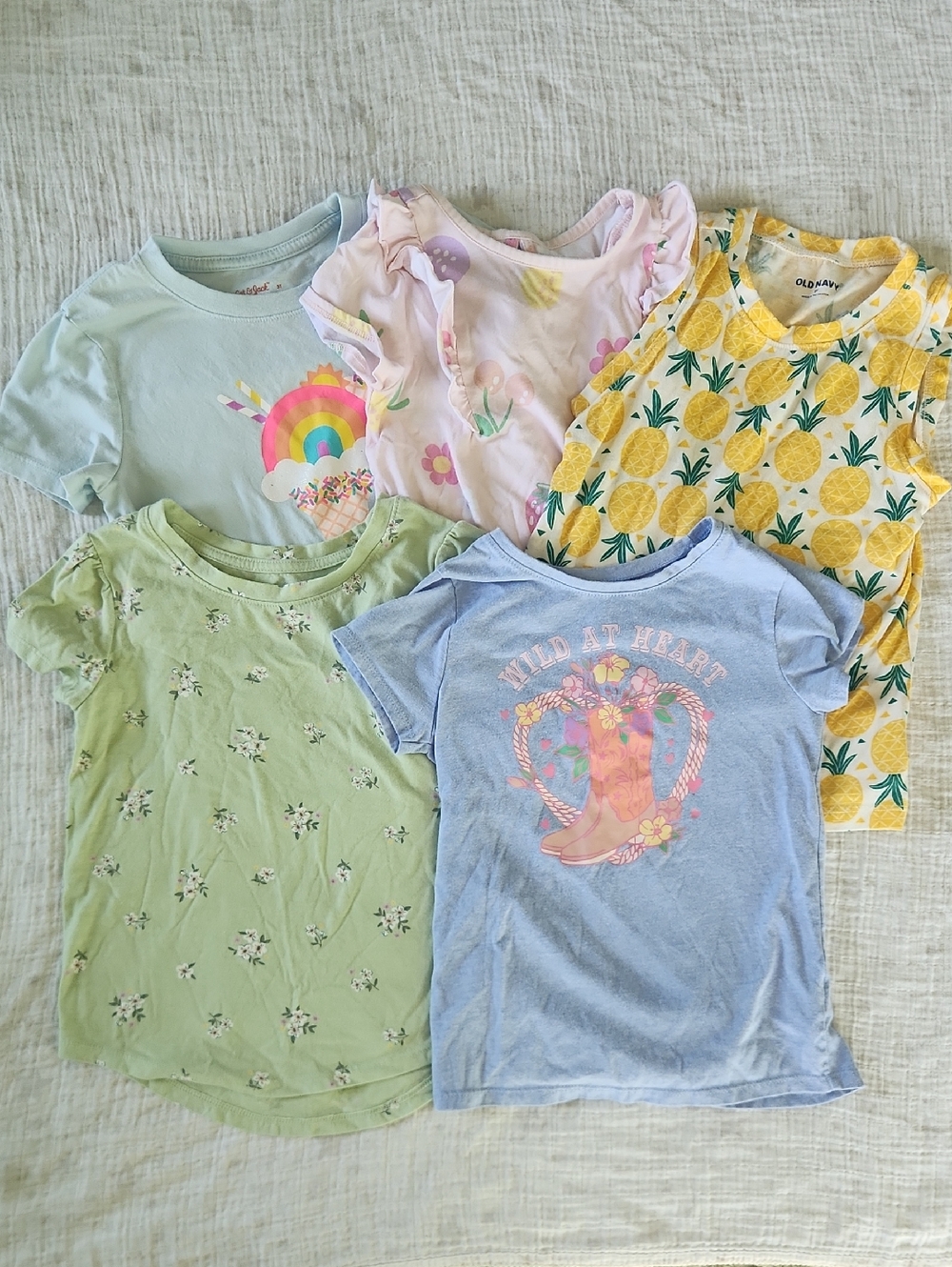 Bundle Of 5T shirts Various Brands